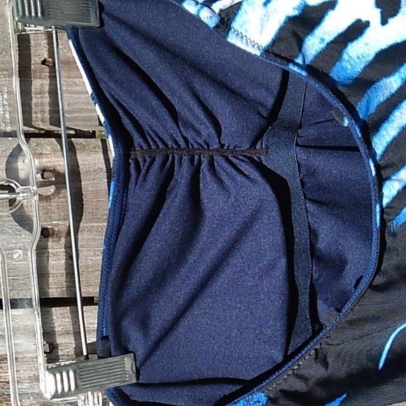 New Rachel Roy Blue Zebra Suit (M) - Picture 9 of 12